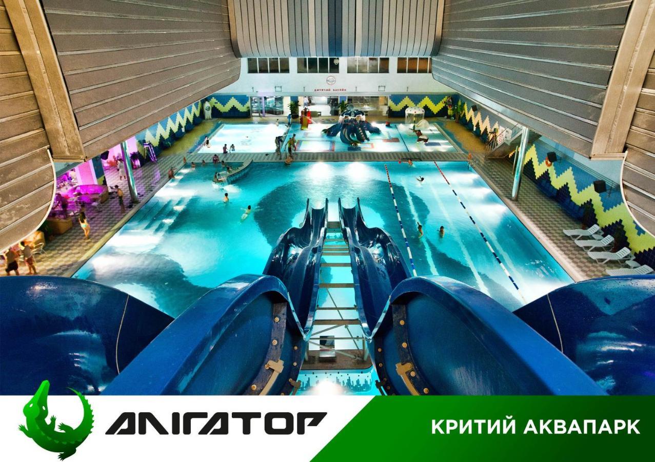 Hotel Aquapark Alligator Ternopil Exterior photo